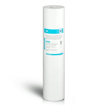 Membrane Solutions 1 Micron 4.5" x 20" Whole House Sediment Home Water Filter Cartridge Replacement for Any 20-inch Water Filter Unit