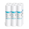 thumbnail image 1 of Membrane Solutions 20 Micron Sediment Water Filter Replacement PP Polypropylene Cartridge 10"x 2.5" for Whole House RO Water Filtration, 6 Pack, 1 of 9