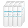 thumbnail image 1 of Membrane Solutions 20 Micron Sediment Water Filter Replacement Polypropylene Cartridge 20" x 2.5" for Whole House Filter System - 20 Pack, 1 of 9