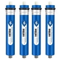 thumbnail image 1 of Membrane Solutions Reverse Osmosis Membrane 36G RO Membrane Water Filter Replacement for Under Sink and Reverse Osmosis System, 4 Pack, 1 of 8