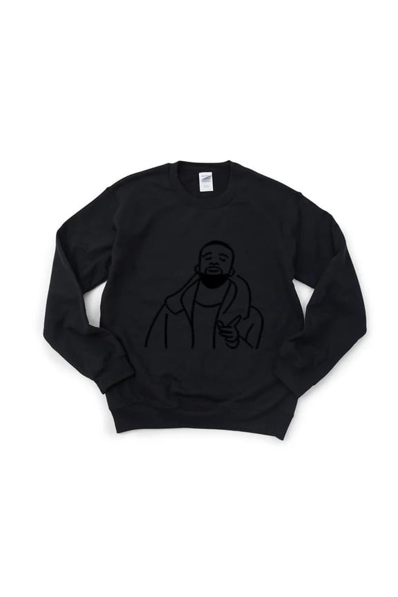 Meme Face Funny Internet Viral Humor Sarcastic Reaction Sweatshirt, for men & women, up to size 5XL