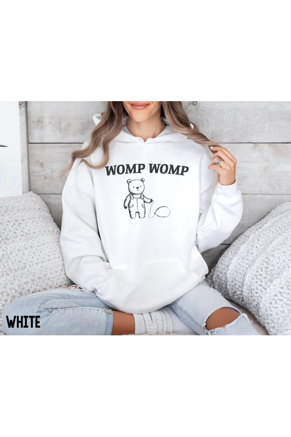 Meme Funny Meme s, Retro Meme Hooded T-Shirt, Trendy Meme Meme s, Silly Womp Womp, Gag Fun