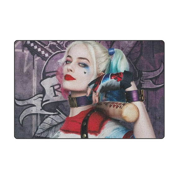 Meme Harley Area Rugs, Large Carpet, Washable Rug Mat, Flannel Non-Slip Rugs For Bedroom Living Dining Dorm Room Entryway, Home Decor 48*72IN