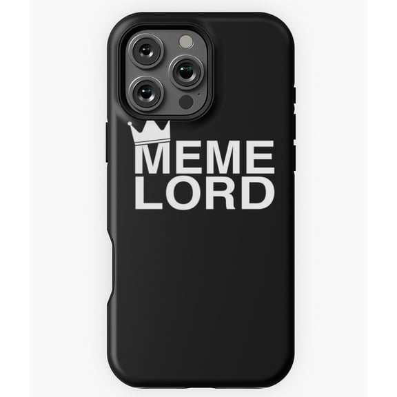 Meme Lord Funny Internet Culture Phone Case for iPhone 16 15 14 13 12 11 Pro Max