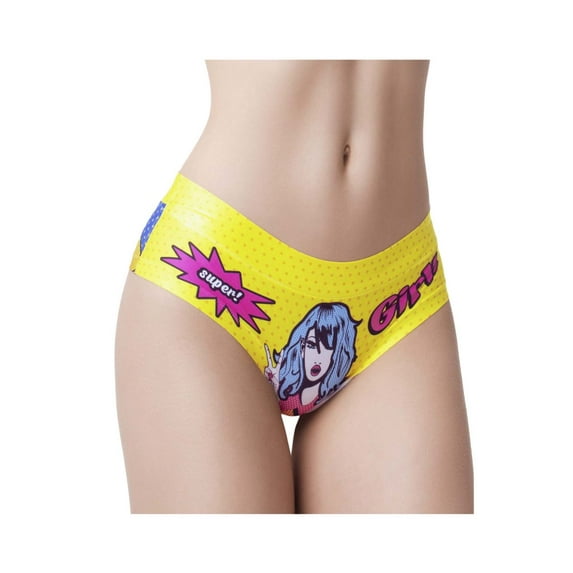 Mememe CFY-1 COMIC FANS Panty Color Yellow Size S