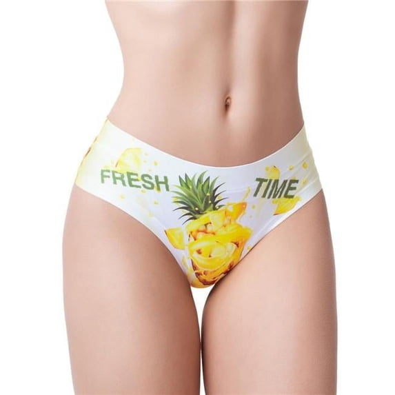 Mememe Fresh Summer Pineapple Printed Slip Xl
