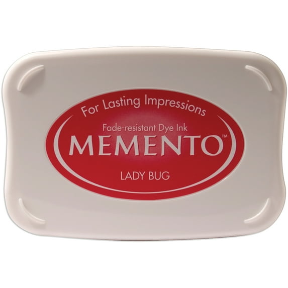 Memento Dye Ink Pad-Ladybug