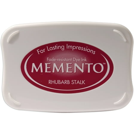 Memento Dye Ink Pad-Rhubarb