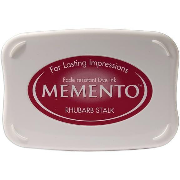 Memento Dye Ink Pad-Rhubarb