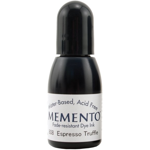 Memento Dye Ink Refill .5oz-Espresso Truffle
