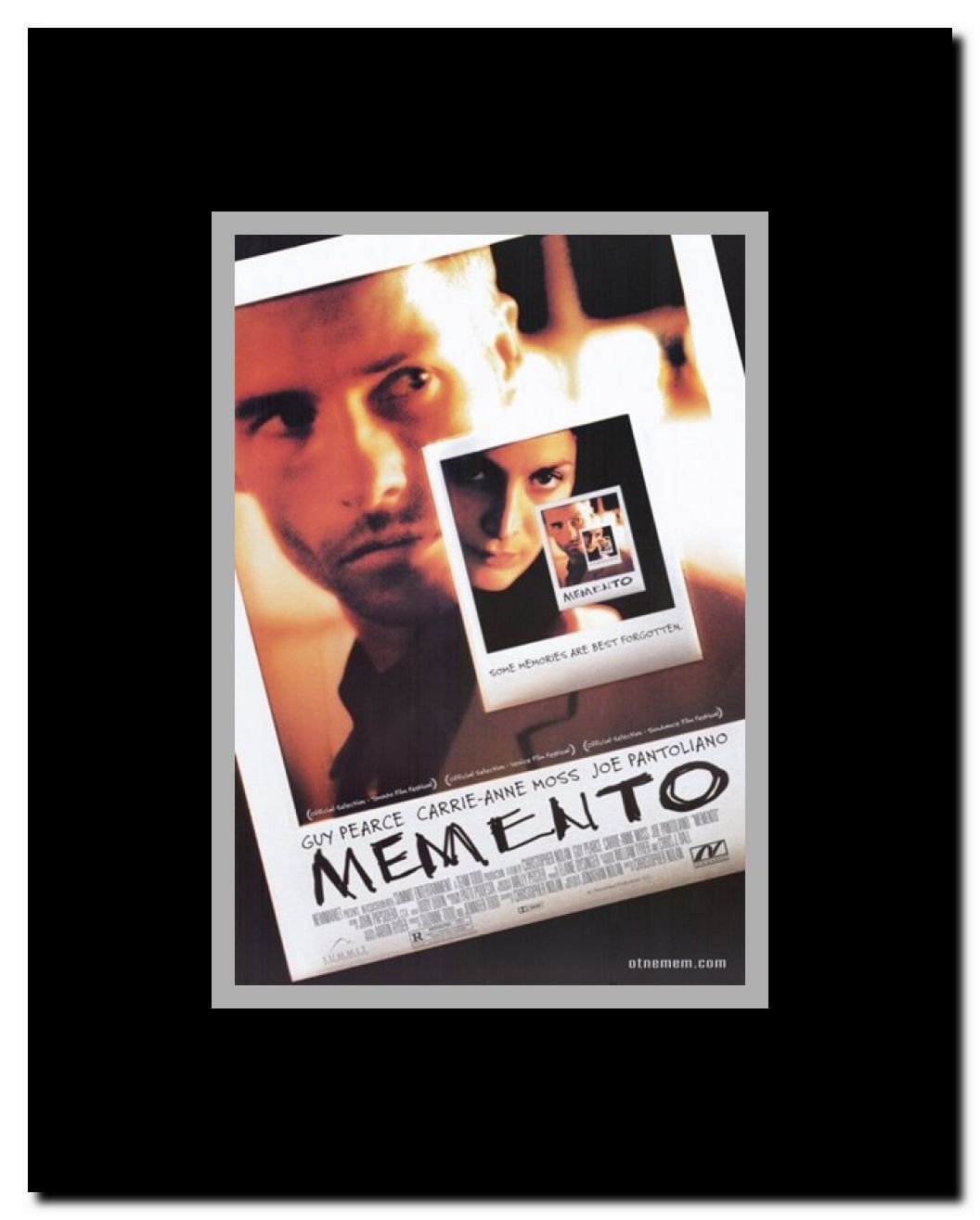 Memento Framed Movie Poster