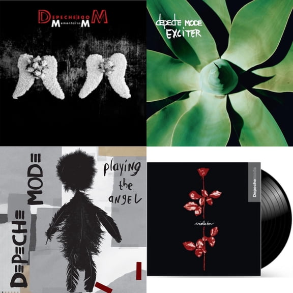 Memento Mori (2LP/180G/Translucent Red Vinyl/Side D Etching) & Exciter (2LP) & Playing The Angel (2LP) & Violator (180G)