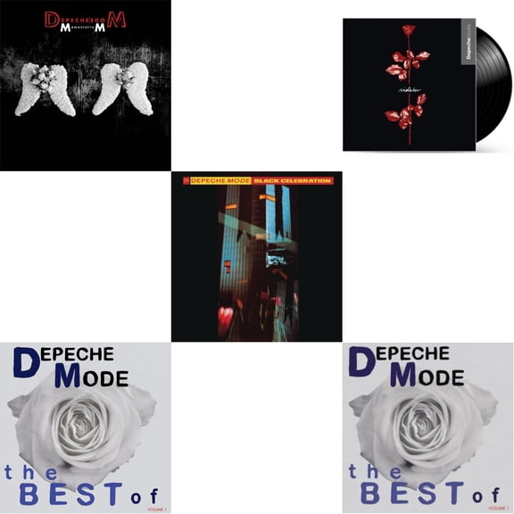 Memento Mori (2LP/Tri-Fold Jacket/Inner Sleeves/Poster) & Best Of Depeche Mode Vol. 1 (3LP) & Black Celebration (180G) & Violator (180G) & Best Of Depeche Mode Vol.1