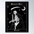thumbnail image 1 of Memento Mori - Death Poster Wall Art, Modern Wall Decor For Living Room Bedroom, 12x18 UNFRAMED, 1 of 3