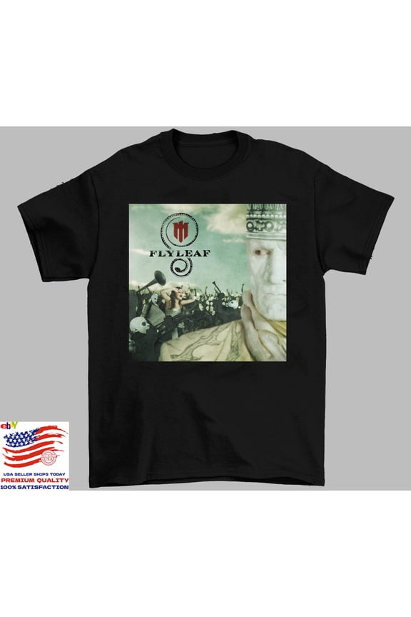 Memento Mori FLYLEAF Band Black Cotton T Shirt Full Size S-5XL