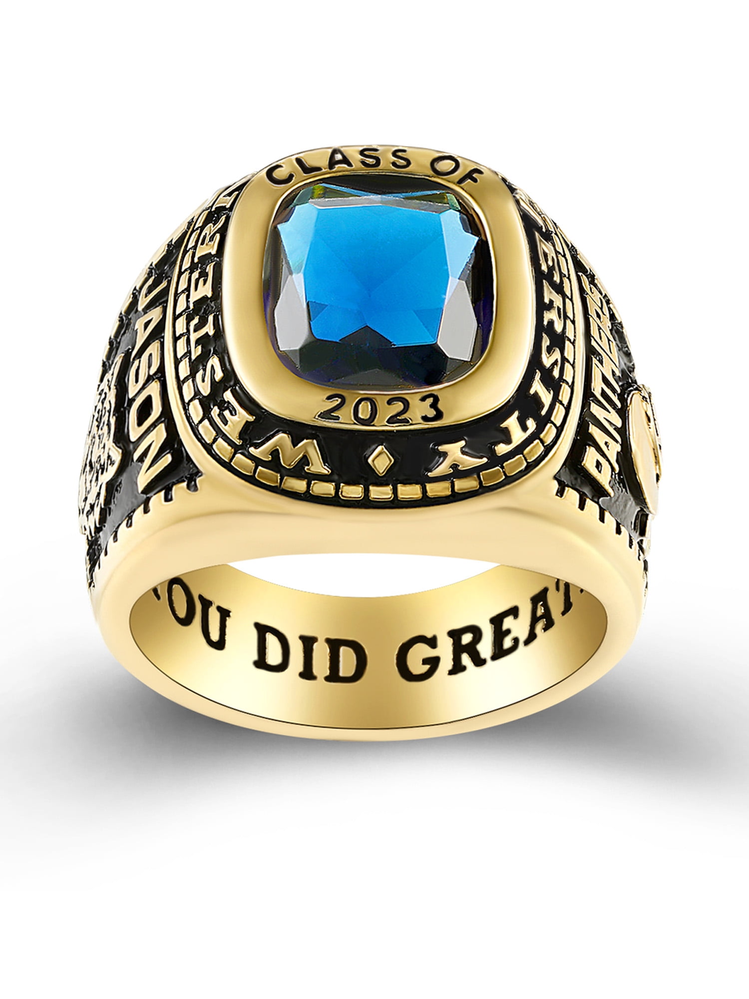 Solo Customizable Unisex Class Band™ by Jostens | Class rings high school,  Rings for men, Rings