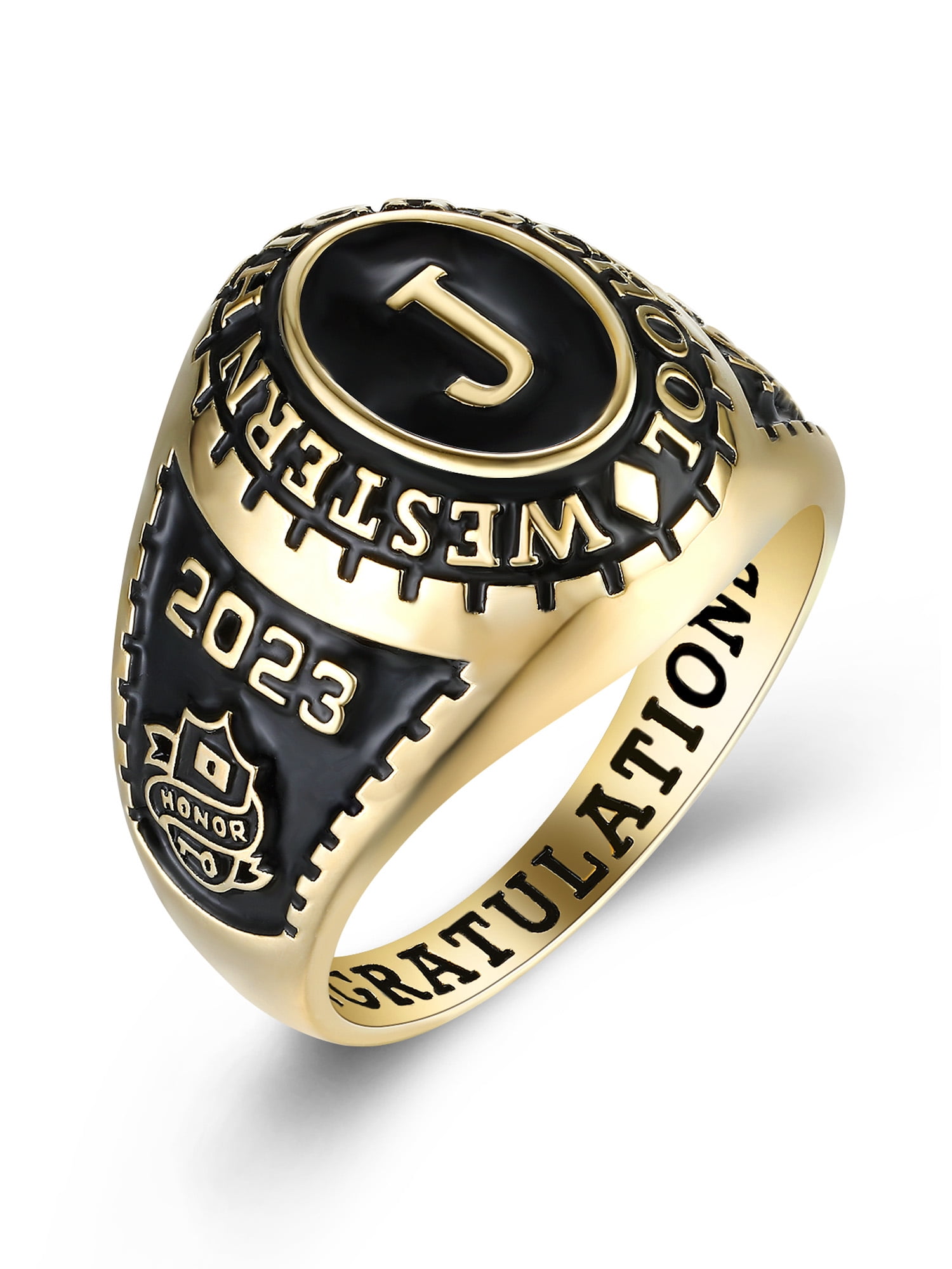 Order Now for Graduation, Freestyle Women's Class Ring in Platinum Plated  Celebrium With CZ , Personalized, High School or College Graduation -  Walmart.com
