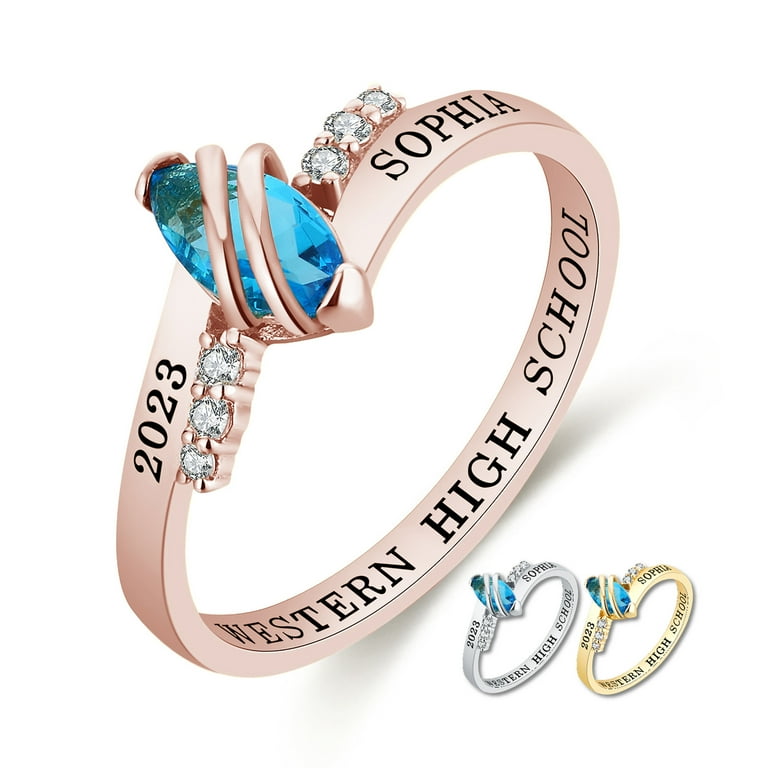 Custom High School Class Rings Custom College Sales Graduation Rings