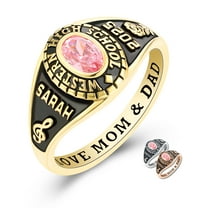 Mementos Jewelry USA Customized Classic Sterling Silver Class Rings for Women High School College