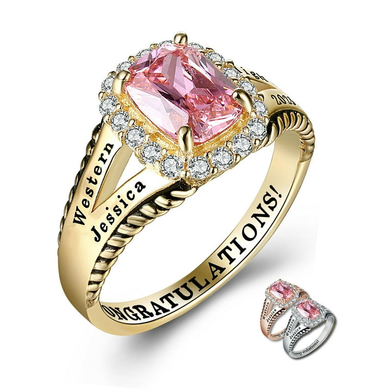 Mementos Jewelry by PJM Custom Sterling Silver Class Rings for