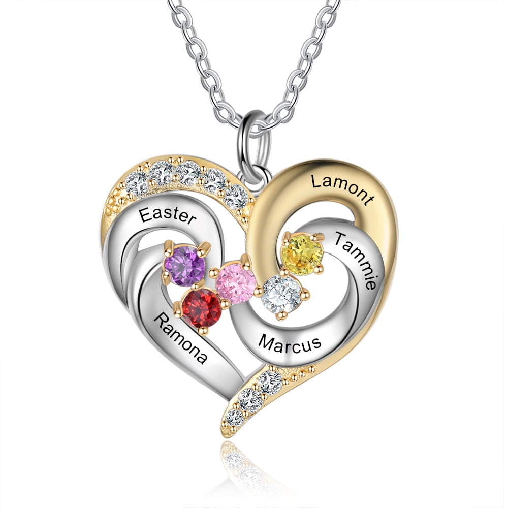 Birthstone Necklace for Mom: Best of 2021 for Mother's Day & Holidays