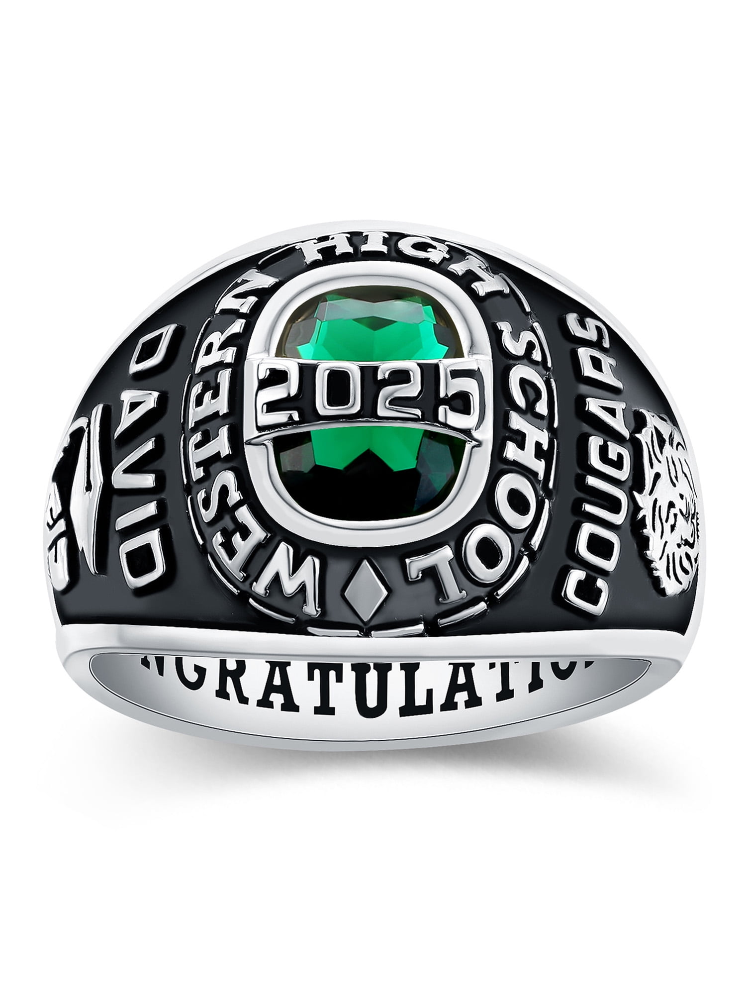 Women s Fashion Class Ring Stylist Walmart