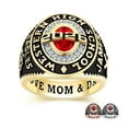thumbnail image 1 of Mementos PJM Custom Class Ring for Men High School and College-Sterling Silver/Gold-Privilege, 1 of 6