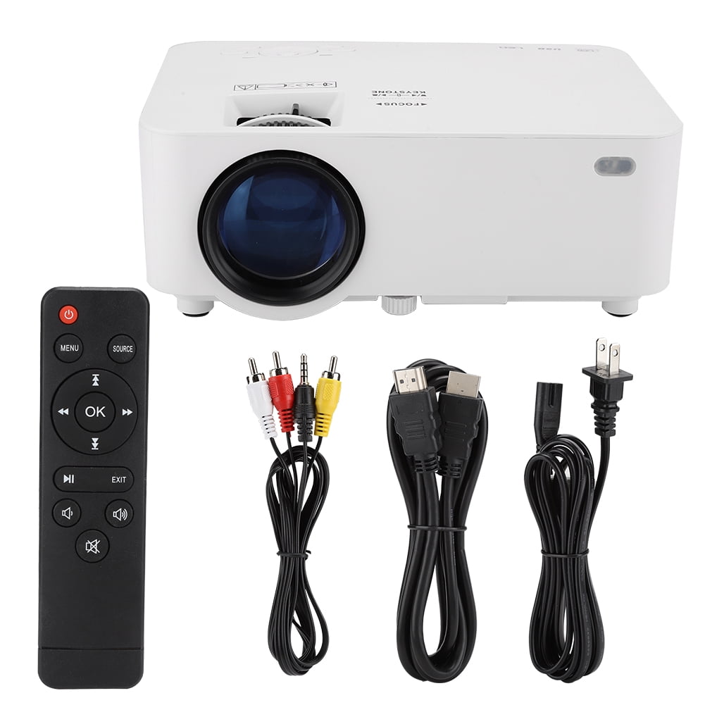 Memery Card USB VGA LED Screen Mirroring Projector, Projector, Source