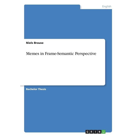 Memes in Frame-Semantic Perspective (Paperback)