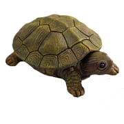 Memeyou Hide A Key Outside Turtle Figurine Key Hiders Outdoor Garden Turtle Statues Decorations For Yard Geocache Containers Hidden Spare Key Holder Lock Box Gift