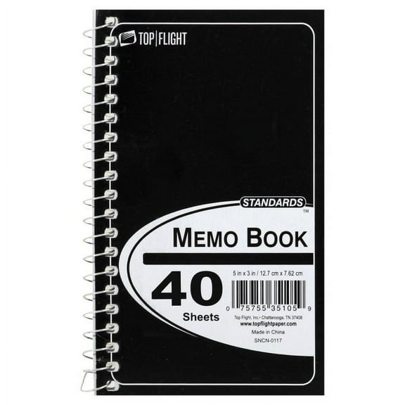 Top Flight Memo Book 1 ea