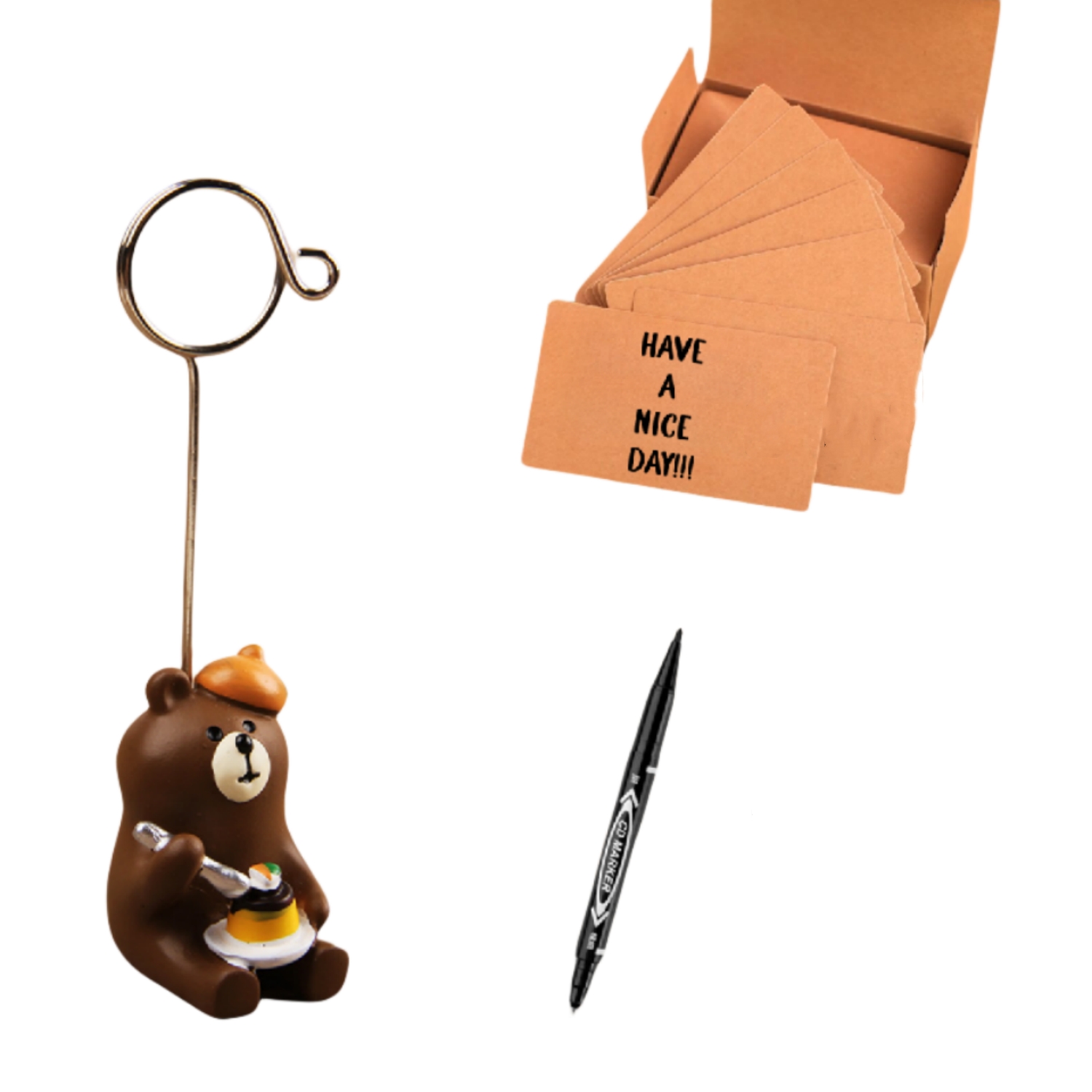 Decorative Metal Christmas Card Holder