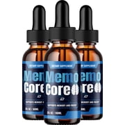 Memo Core   MemoCore Extra Strength All Natural Healthy Organic Support, 3 Pack, 3 Month Supply