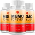 thumbnail image 1 of Memo Forever Advanced Brain Support Formula Supplement MemoForever 180 Capsules, 1 of 8