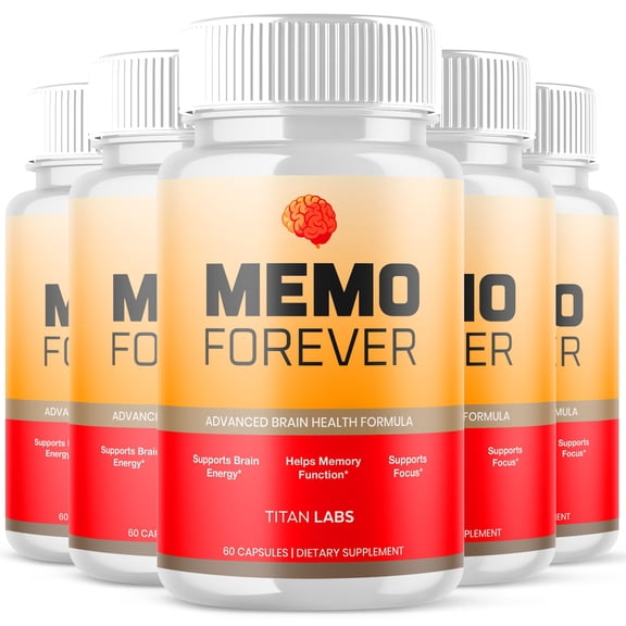 Memo Forever Advanced Brain Support Formula Supplement MemoForever 300 Capsules