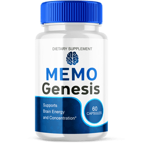 Memo Genesis Advanced Formula Brain Support MemoGenesis Maximum Strength Supplement 60 Capsules