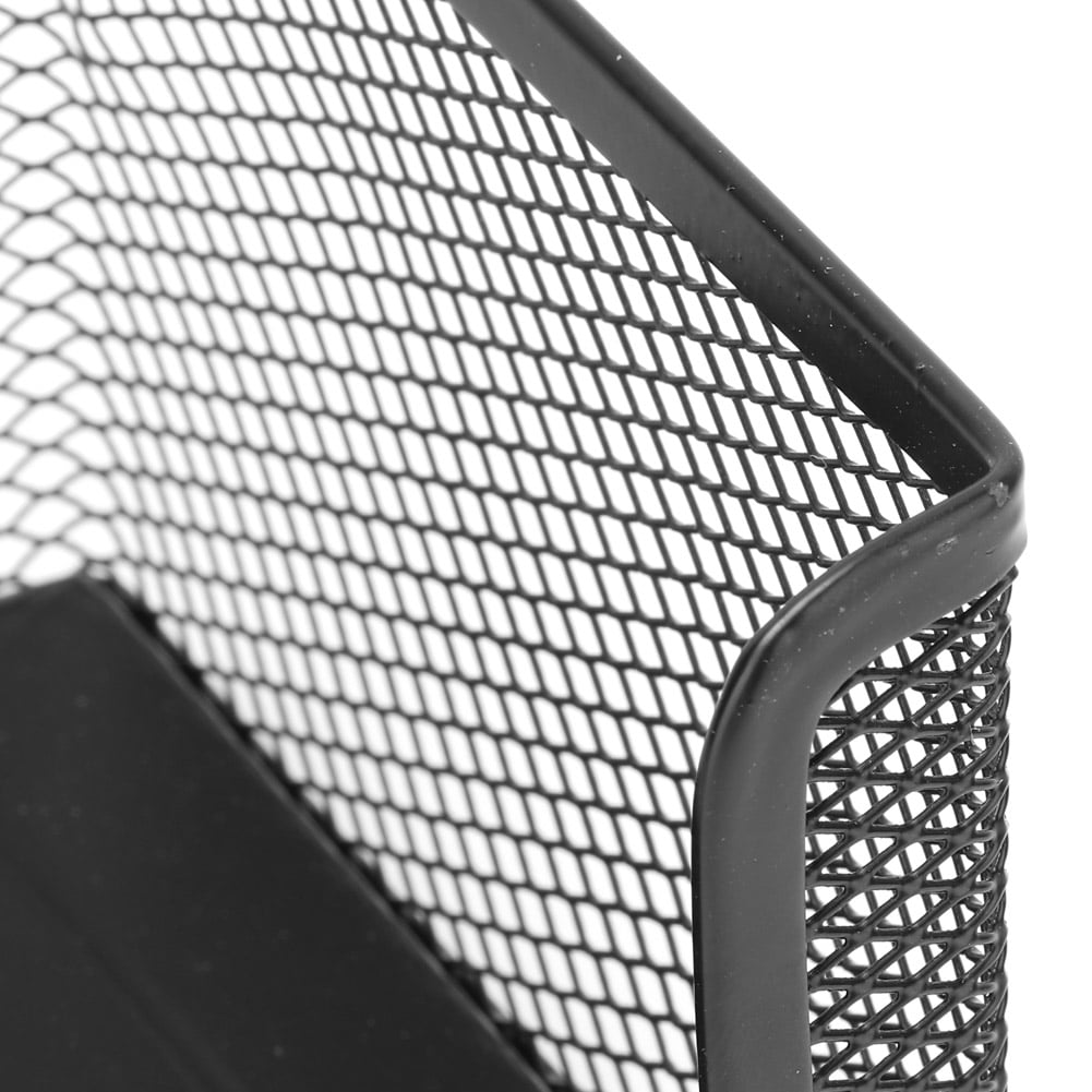 Memo Holder, Office Business Metal Mesh Note Box Desk Shelf Card Holder