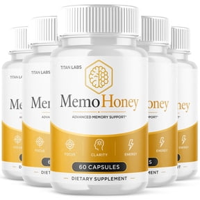 Memo Honey Advanced Brain Support Formula Supplement MemoHoney 300 Capsules