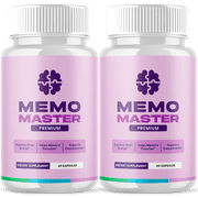 Memo Master Advanced Formula Brain Support MemoMaster Maximum Strength Supplement 120 Capsules
