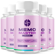 Memo Master Advanced Formula Brain Support MemoMaster Maximum Strength Supplement 300 Capsules