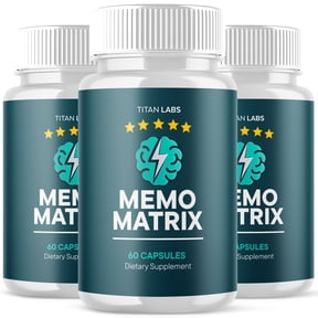 Memo Matrix Advanced Brain Support Formula Supplement MemoMatrix 180 Capsules