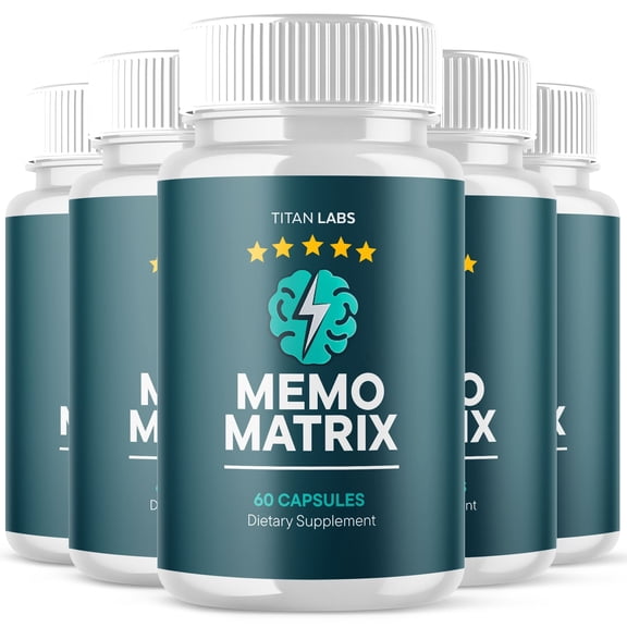 Memo Matrix Advanced Brain Support Formula Supplement MemoMatrix 300 Capsules