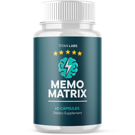 Memo Matrix Advanced Brain Support Formula Supplement MemoMatrix 60 Capsules