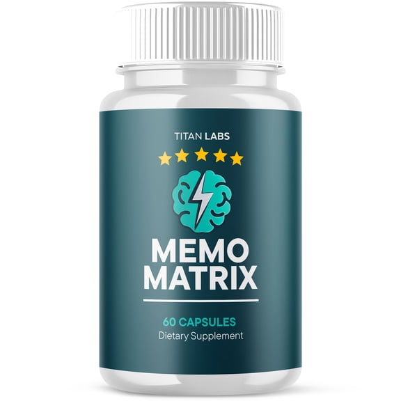 Memo Matrix Advanced Brain Support Formula Supplement MemoMatrix 60 Capsules
