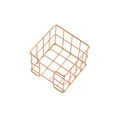 thumbnail image 1 of Memo Pad Holder Metal Mesh Note Storage Box Memo Pad Block Holder Desktop Notepads Holder Box for Office Desk 27x95x80mm, 1 of 16