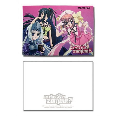 Memo Pad - Is This A Zombie? - New Group Toys Anime Gifts Licensed ge72040