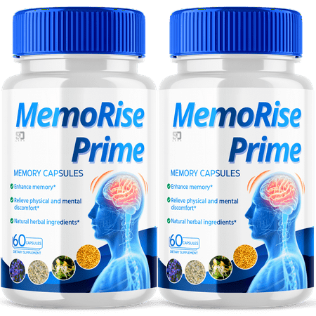 Memo Rise Prime Advanced Brain Support Supplement 120 Capsules