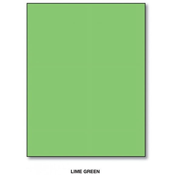 Memo Sheets, 3 X 5 Inches, 500 Sheets Per Pack. (Lime Green)