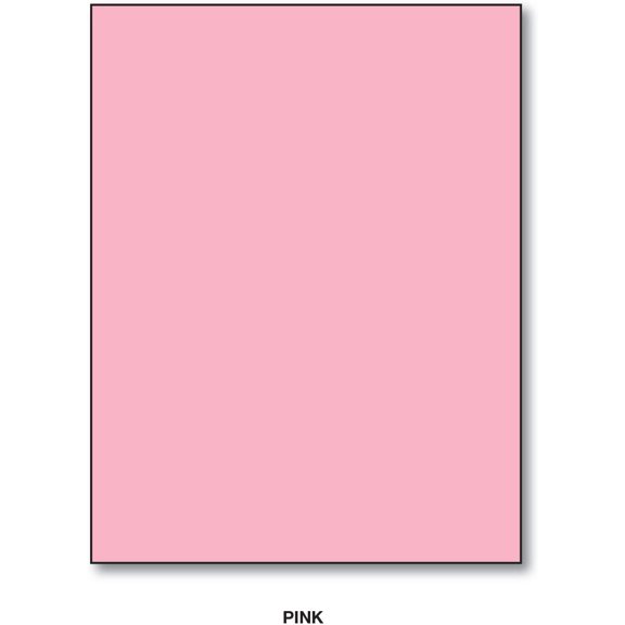 Memo Sheets, 3 X 5 Inches, 500 Sheets Per Pack. (Pink)