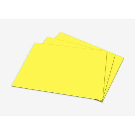 Memo Sheets, 3 X 5 Inches, 500 Sheets Per Pack. (Ultra Lemon)